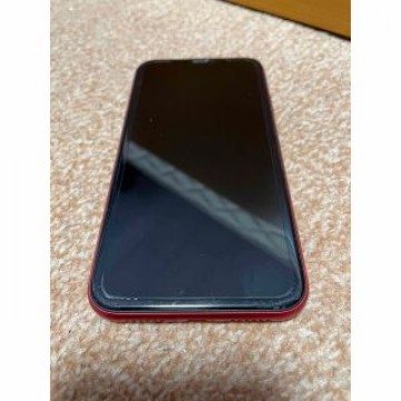 【美品送料無料】人気機種カラーiPhoneアイフォン11本体赤色新品箱付き