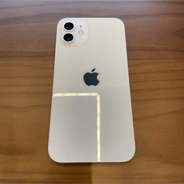【SIMロック解除済】 iPhone 12 128GB 85％ ホワイト 白