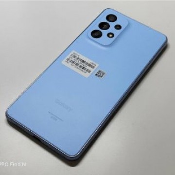 【整備済み品】au Samsung Galaxy A53 5G オーサムブルー