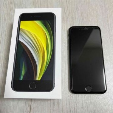 iPhone SE2 256GB 黒 バッテリー新品 100%  フィルム付き