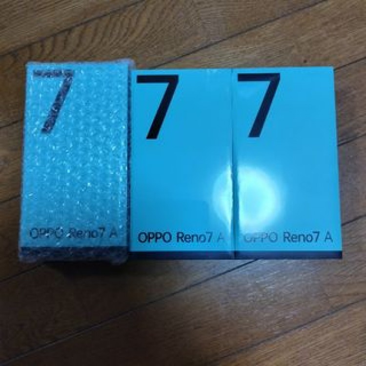 OPPO Reno7 A×5 SIMフリースマホ　CPH2353 BL BK