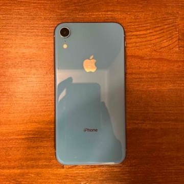 アップル iphonexr  b ブルー