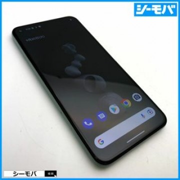 934 SIMフリー Google Pixel 5 128GB グリーン中古