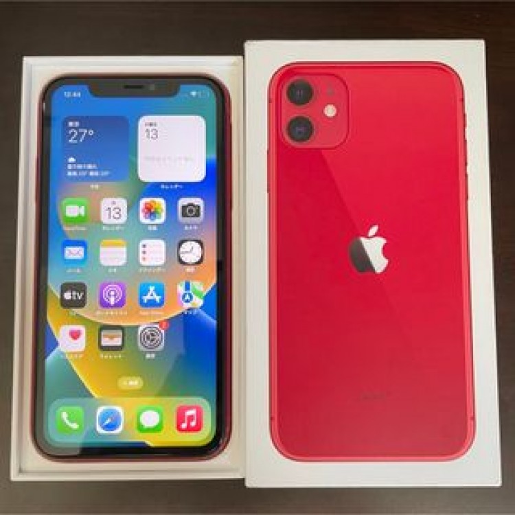 Apple iPhone11 64GB レッド SIMフリー