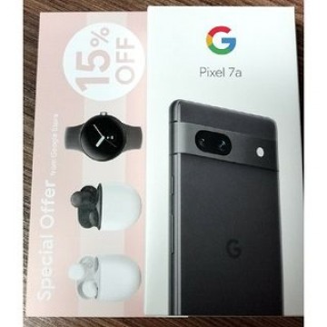 新品 Google Pixel 7a Charcoal 128GB ブラック