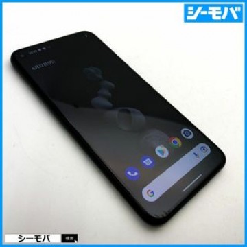 936 SIMフリー Google Pixel 5 128GB ブラック中古