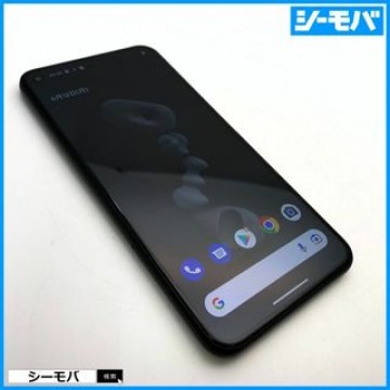 848 SIMフリー Google Pixel 5 128GB ブラック中古