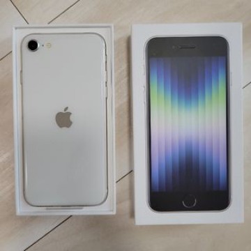 【開封済未使用】iPhone SE 第3世代 スターライト 64 GB