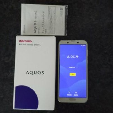 美品 AQUOS sense2 SH-01L シャンパンゴールド