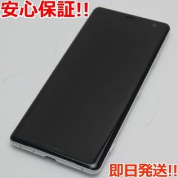 新品同様 801SO Xperia XZ3 ホワイトシルバー