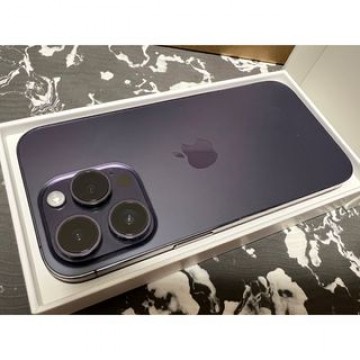 「美品」iphone 14pro 256GB simfreeディープパープル