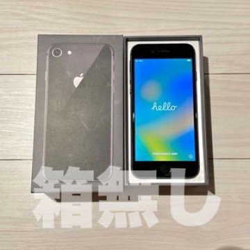 iPhone8 64GB スペースグレイ 箱あり SIMフリー