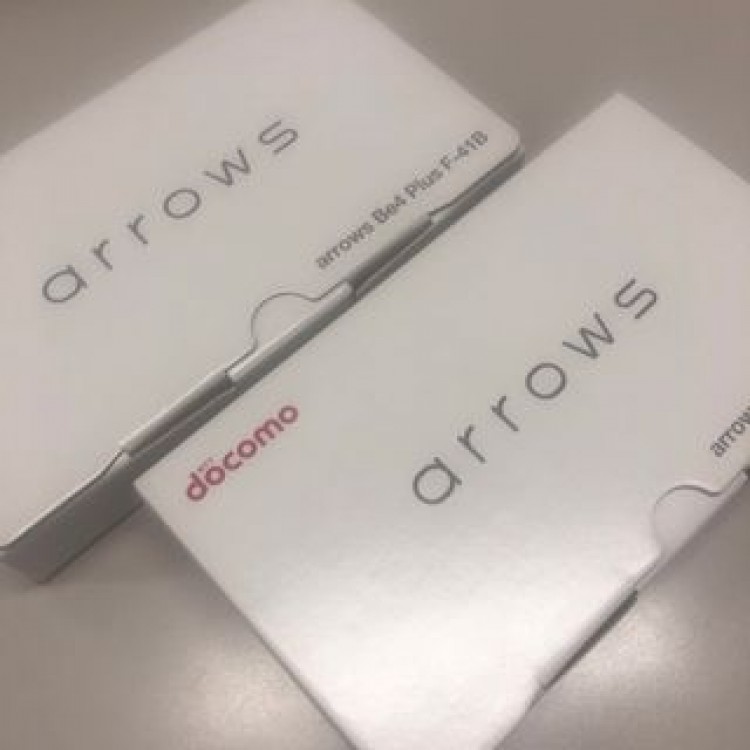 新品未開封　2台セット　arrows be4 plus f-41b 白ブラック