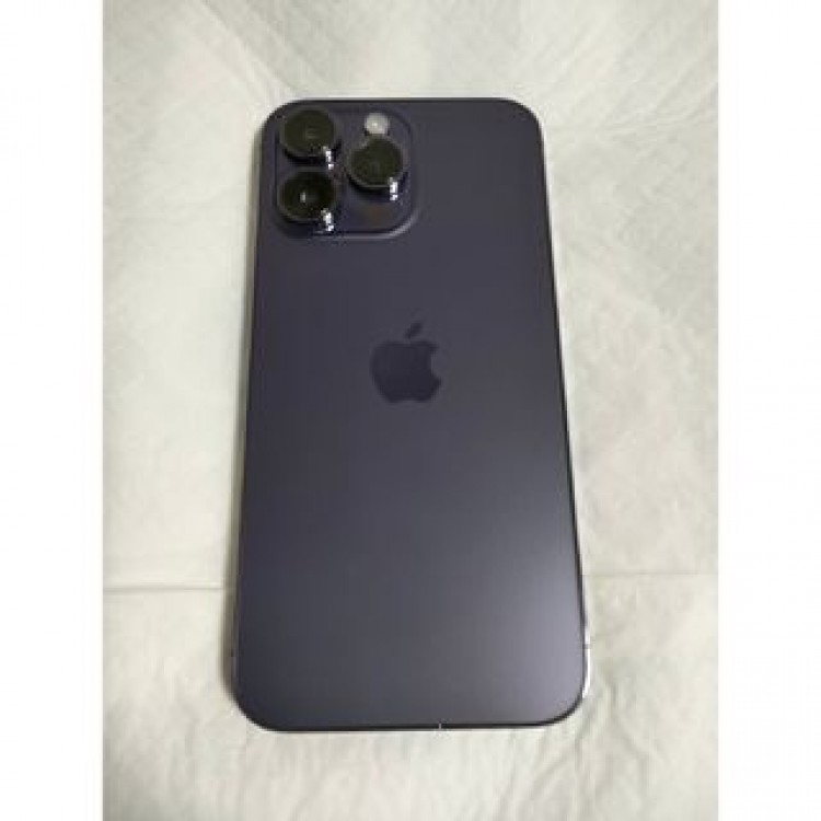 即日配送可　美品　iPhone14proMaxディープパープル1TB