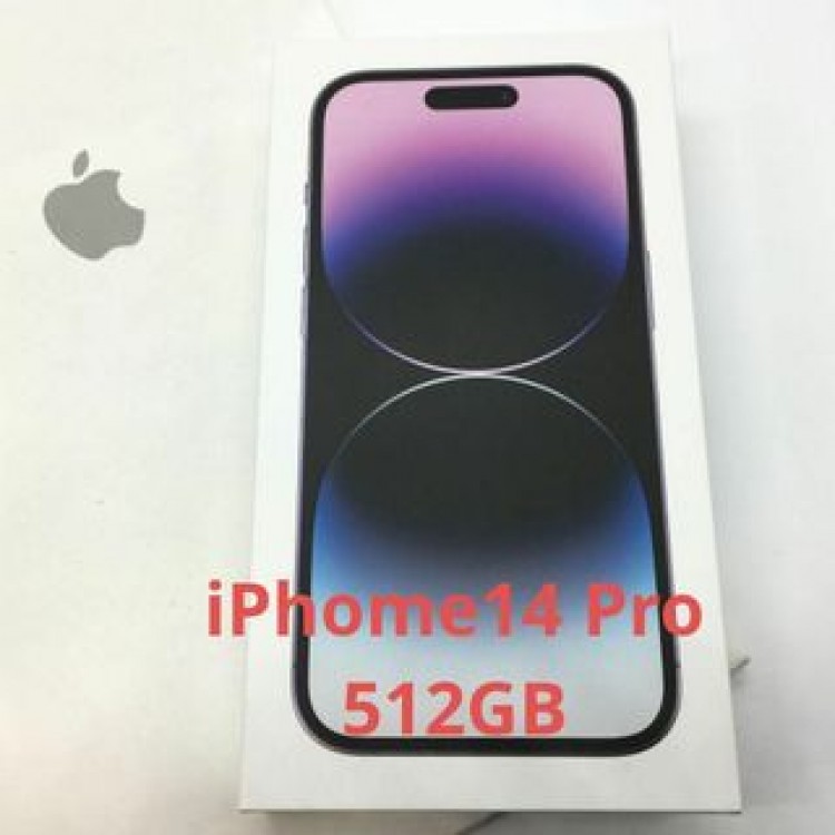 【海外版】iPhone14 Pro 512GB ディープパープル 未開封
