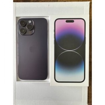 未使用に近い　iPhone14Pro Max 128GB パープル SIMフリー