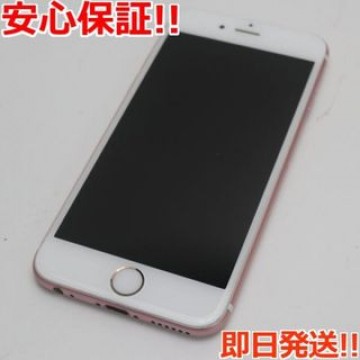 新品同様 SIMフリー iPhone6S 16GB ローズゴールド