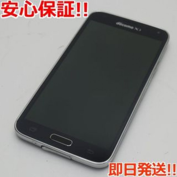 超美品 SC-04F GALAXY S5 チャコールブラック