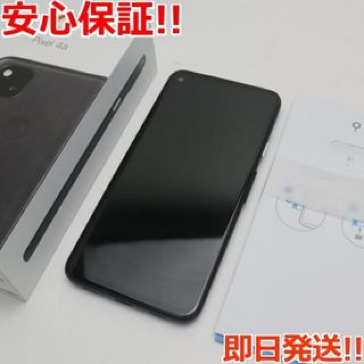 新品同様 SIMフリー Google Pixel 4a ブラック