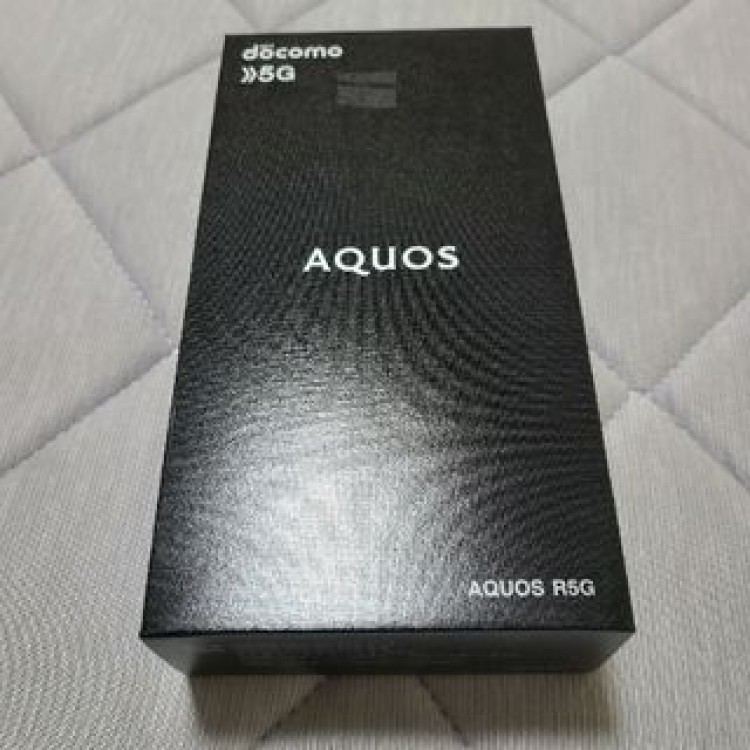 新品　docomo AQUOS R5G ブラックレイ SH-51A