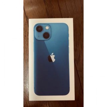 新品 未使用 iPhone 13 mini 128GB ブルー 青 SIMフリー