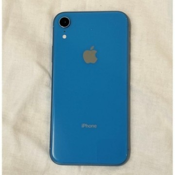 iPhone XR 64GB ブルー SIMロック解除済　SIMフリー 送料無料