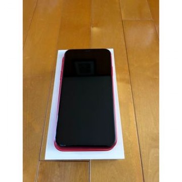 美品　iPhone 11 (PRODUCT)RED 128GB  箱&amp;付属品あり