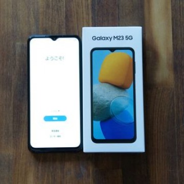 Galaxy M23 5G ケース・ガラスフィルム付き【新品・開封済み】
