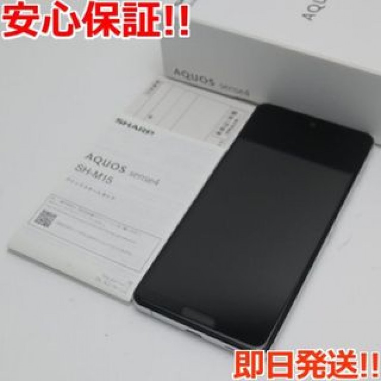 超美品 SIMフリー SH-M15 AQUOS sense4 シルバー