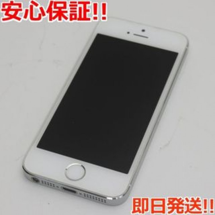 超美品 au iPhone5s 16GB シルバー