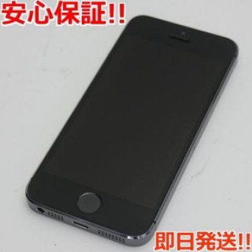 超美品 au iPhone5s 32GB グレー ブラック