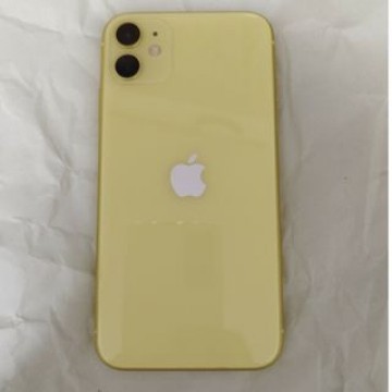 iPhone 11 128GB イエロー ゲオモバイル Aランク品 SIMフリー