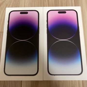 iphone14 pro max 128gb 紫 2台 ディープパープル
