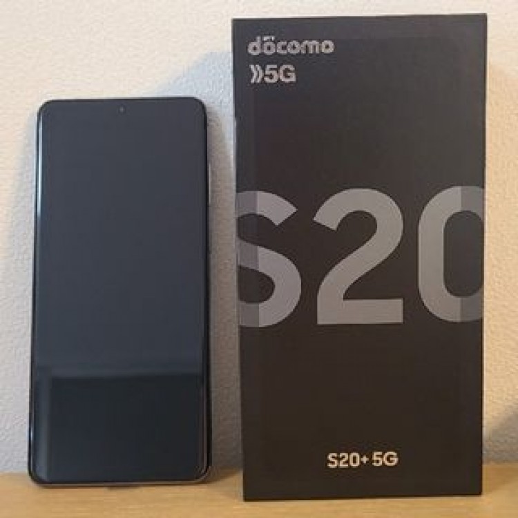 美品 docomo Galaxy S20+ 5G SC-52A コスミックグレー