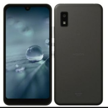 未使用 SHARP AQUOS wish2 SHG08 チャコール 通電確認のみ