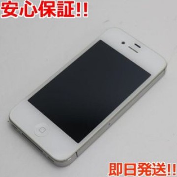超美品 au iPhone4S 32GB ホワイト
