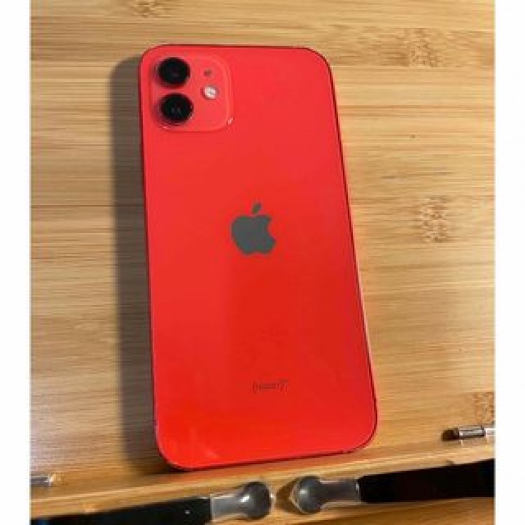 【SIMロック解除済】Apple iPhone 12 レッド 128GB