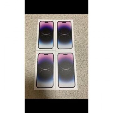 【新品未開封】iPhone 14 Pro Max 256GB 紫　4台セット