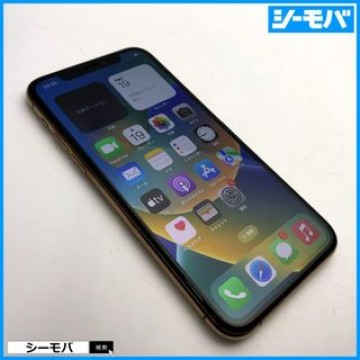 ◆850ソフトバンクiPhone 11 Pro 64GB ゴールド美品