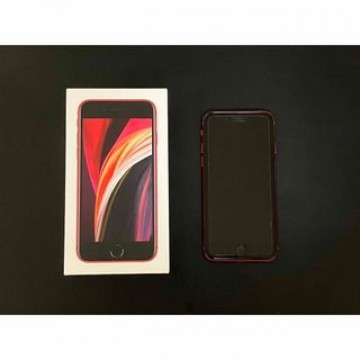 ジャンク品　iPhone  SE2  64GB  レッド　本体