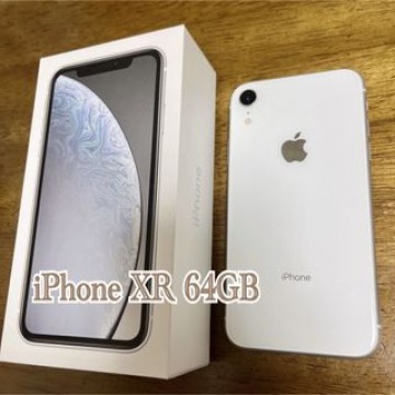 iPhone XR 64GB SIMフリー  本体 白 ホワイト