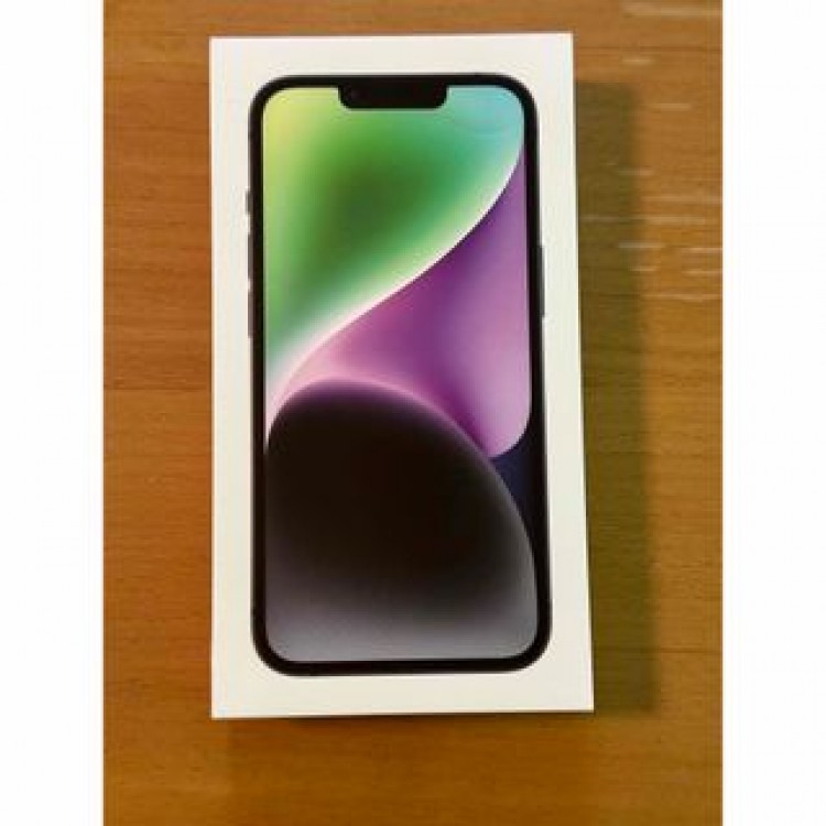 新品未開封　iPhone 14 128GB ミッドナイト。