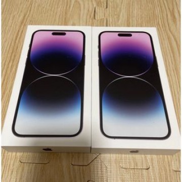 新品未開封　iPhone14 Pro  Max 256gb 2台　パープル