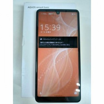 【美品】SHARP AQUOS sense4 basic A003SH/64GB