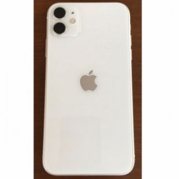 iPhone 11  本体 64GB ホワイトSIMフリー　バッテリ74% 美品