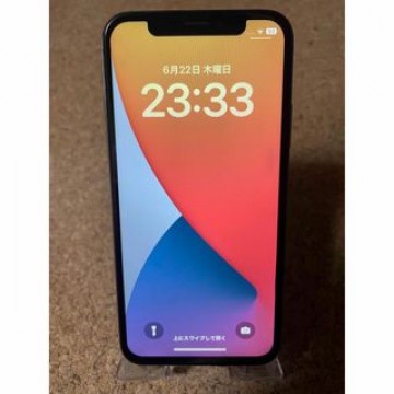 iPhone X Silver 64GB SIMフリージャンク