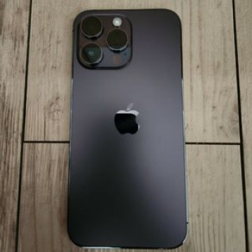 極美品　iPhone14プロマックス　128ギガ　パープル　ストア国内版