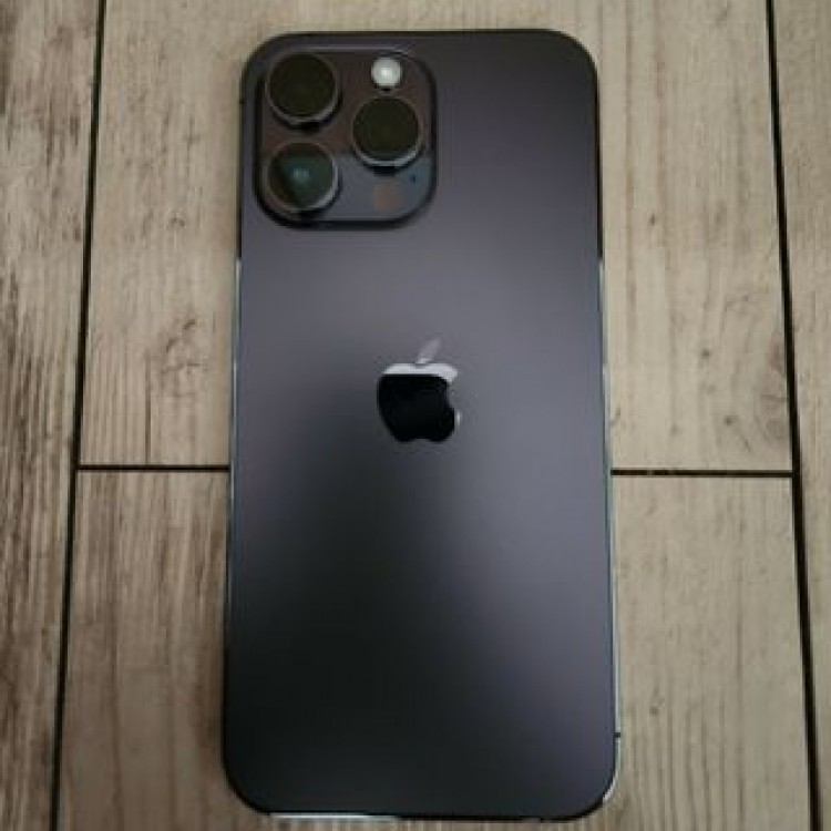 極美品　iPhone14プロマックス　128ギガ　パープル　ストア国内版