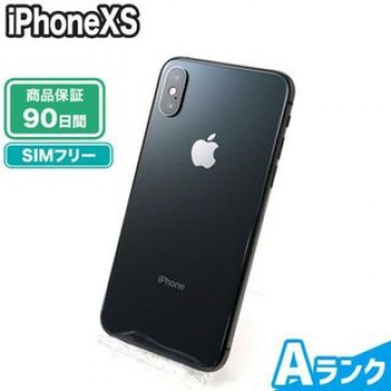 iPhoneXS 256GB スペースグレイ SIMフリー 中古 Aランク 本体【エコたん】