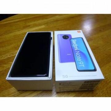 未使用近 判定〇/Simフリ Xiaomi Redmi Note 9T ガラス付
